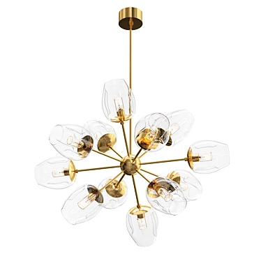 Elegant Ramirez Chandelier 3D model image 1 