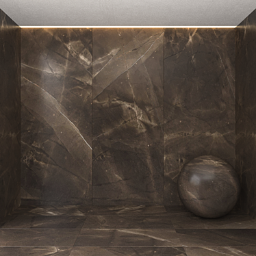 Gris Pulpis Marble Tile Set 3D model image 1 