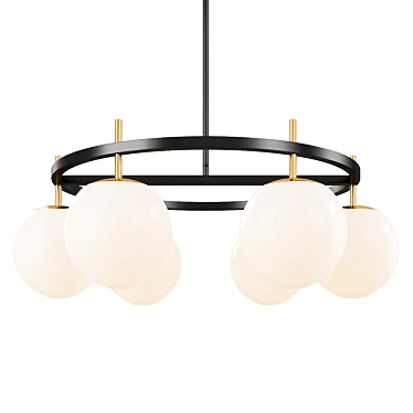 Alluria Pendant: Elegant Lighting Statement 3D model image 1 