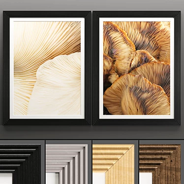 Art Frame 514: High Quality Texture, 2 Frames, 50x70cm 3D model image 1 