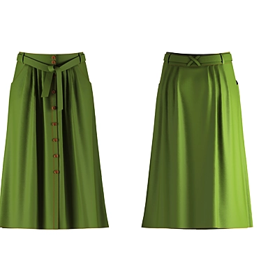 Skirt Dark Green