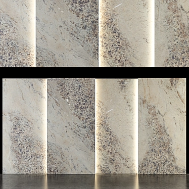 Stone Marble Set 95: Classic Elegance for Your Home 3D model image 1 