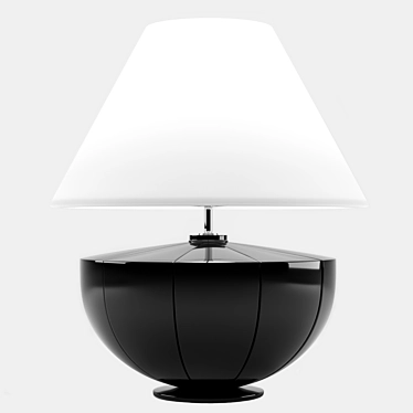 Elegant Bois de Boulogne Table Lamp 3D model image 1 