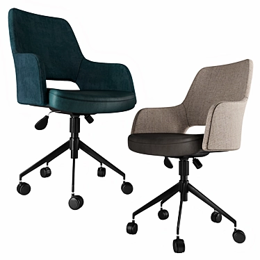 ErgoFlex Tilt Office Chair 3D model image 1 