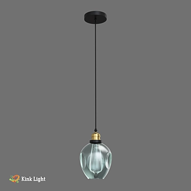 Scandinavian Style Suspension Light | 150cm Height | E27 1*40w 3D model image 1 