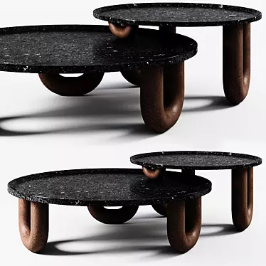 Modern Minimalistic Coffee Table 3D model image 1 