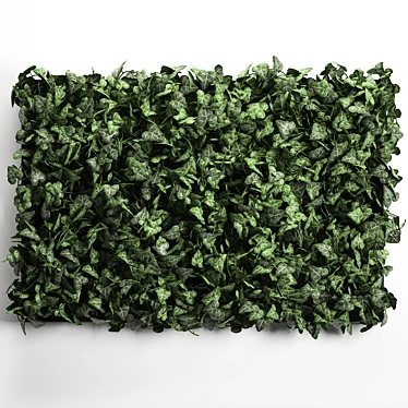 Vertical Green Wall: Modern Vertical Gardening 3D model image 1 