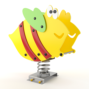 Buzzing Bee Swing Toy 3D model image 1 