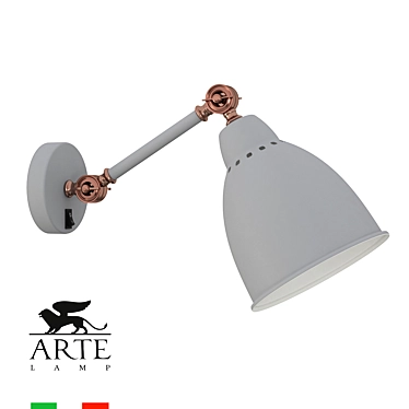 Modern ARTE Lamp BRACCIO A2054AP-1GY 3D model image 1 