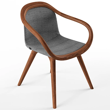 Ginevra Horm Italia Chair: Sleek Design, Maximum Comfort 3D model image 1 