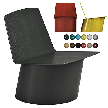 Elevate Your Comfort: BIAS L Chair 3D model image 1 