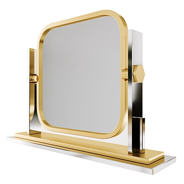 Eichholtz Carmen Mirror - Elegant and Chic 3D model image 1 