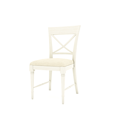 Stylish Comfort: Greenwich Dining Chair 3D model image 1 