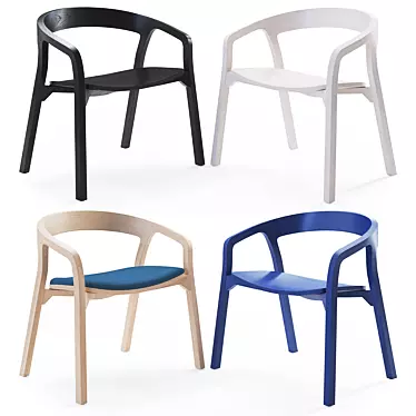 She Said Chair: Harmonious Design 3D model image 1 