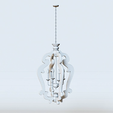 Elegant Jocelin Pendant Light 3D model image 1 