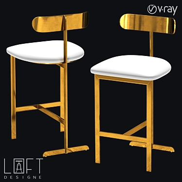 Loft Bar Chair | 35841 Model 3D model image 1 