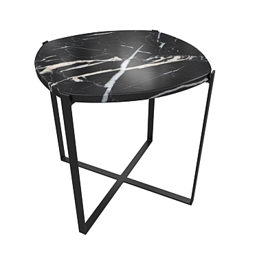 Elegant Arambol Marble Sofa Table 3D model image 1 