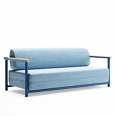 Bamboo Bliss: Stylish Sofa by Missana 3D model image 1 