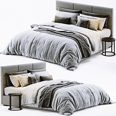 Bed Bokara Grey