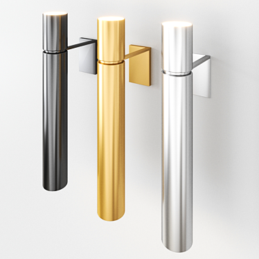 Sleek Italian Tubular Light 3D model image 1 