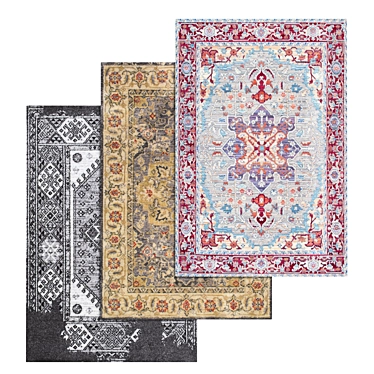 Versatile Carpets Set 3D model image 1 