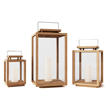 Rh Treviso Teak Lantern