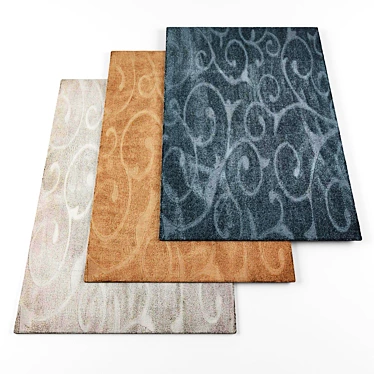 Versatile Rug Collection 3D model image 1 