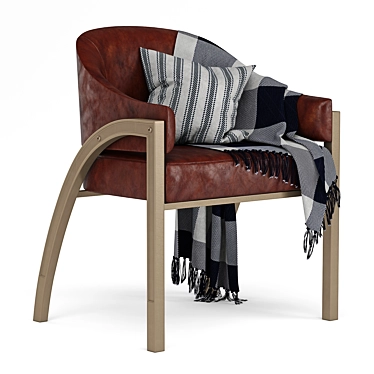 Architects Caracole Chair: Sleek and Modern Design 3D model image 1 