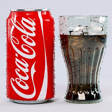 Classic Coca-Cola Bottle 3D model image 1 