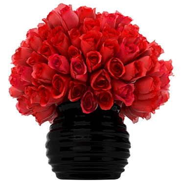 Elegant Rose Bouquet | Realistic 3D Model 3D model image 1 