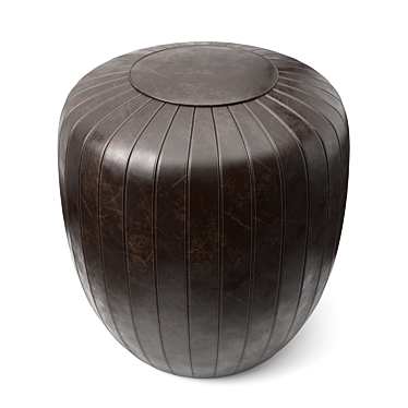 Stylish Tod Lema Pouf 3D model image 1 