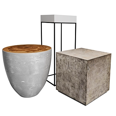 Elegant Gambia Plant Stand

Stylish Gannett End Table

Modern Kioni Cube Table 3D model image 1 