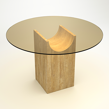  Timeless Elegance: VESTIGE Table 3D model image 1 