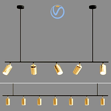 Lino Lamoatron: Elegant Lighting Solution 3D model image 1 