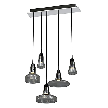 Elegant Shadows Pendant Lighting 3D model image 1 