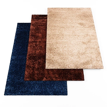 High-Res Rugs Bundle - 9 Textures 3D model image 1 