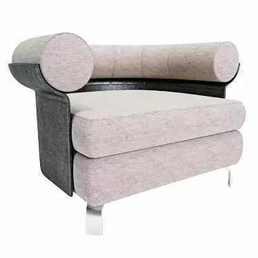 Modern Comfort Armchair 3D model image 1 