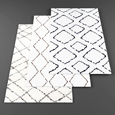 High Resolution Rugs Bundle 3D model image 1 