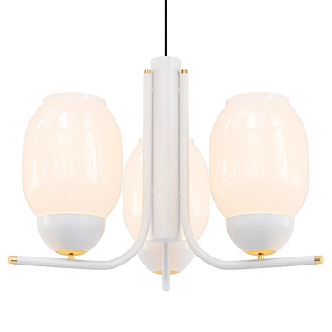 Elegant Delight Chandelier 3D model image 1 