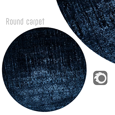 Round Rugs for Chic Interiors 3D model image 1 