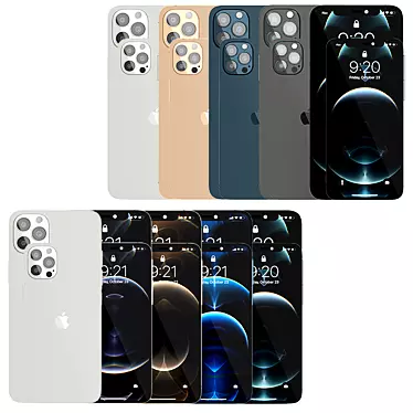 Title: Ultimate iPhone 12 Pro Collection 3D model image 1 