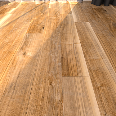 Yurtbay Pine Walnut Parquet 3D model image 1 