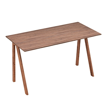 Modern Minimalist Hay Copenhague 90 Desk 3D model image 1 