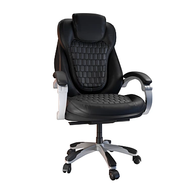 Executive Chair Bureaucrat T-9917 | Modern Design, Faux Leather 3D model image 1 