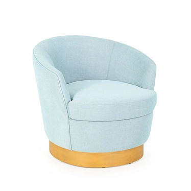 Comfy Lounge Chair 3D model image 1 