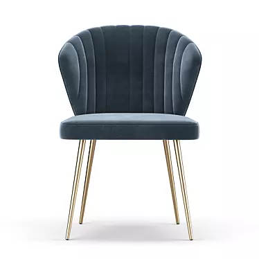 Elegant Daulton Side Chair 3D model image 1 