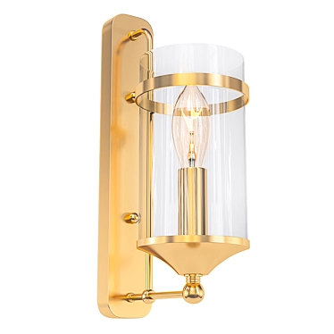 Consul Loft Wall Sconce 3D model image 1 