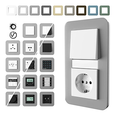 E3 Smart Switches and Outlets 3D model image 1 