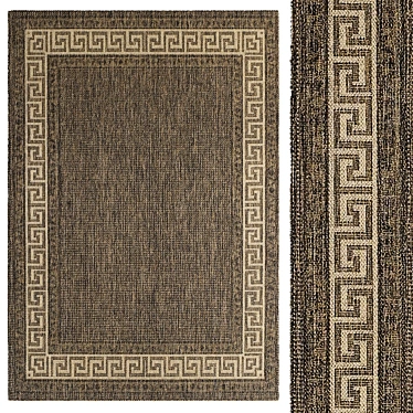 Title: Elegant Interior Rugs 3D model image 1 