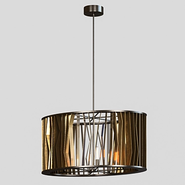 Cyclope Chandelier - Illuminate with Style 3D model image 1 